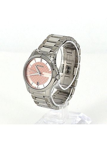 Gucci Gucci G-Timeless 126.5 YA126524 SS Quartz Watch (view 2)