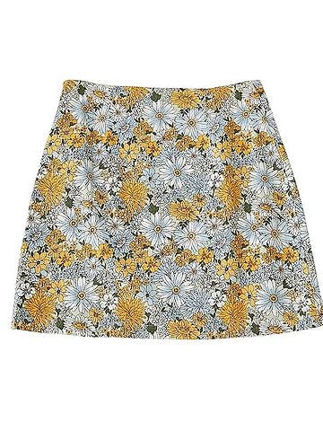 Urban Outfitters Darren Notched Mini Skirt Casual Skirt (view 2)