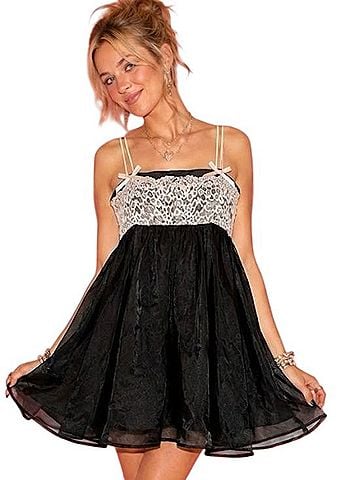 Sugar Thrillz Babydoll Broadway Nights Dress Casual Dress (view 1)