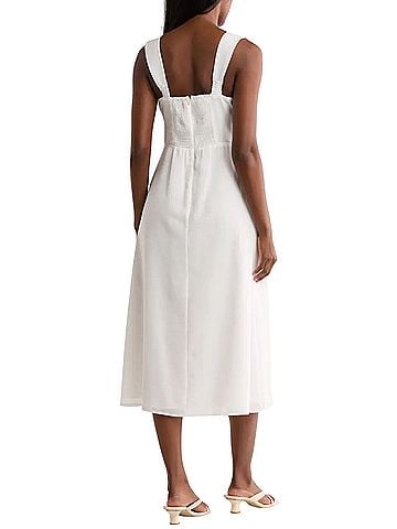 Vince Camuto Vince Camuto Sleeveless Midi Sundress Cocktail Dress (view 2)