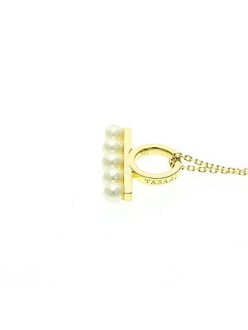 Tasaki Tasaki Balance Petite Necklace Yellow Gold (18K) Pearl Men,Women Fashion Pendant Necklace (Gold) (view 2)