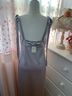 Free People Solid Silver Cocktail Dress Size L - photo 5