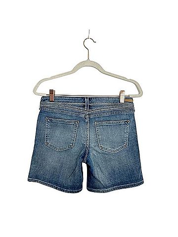 Pilcro and the Letterpress Fit Sjej Denim Shorts (view 2)