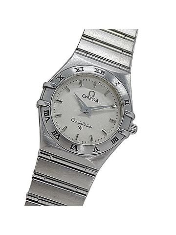 Omega Omega Constellation 1572.30 Women's Watch, Brand, Quartz, Stainless Steel (SS), Silver, White (view 1)