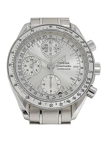 Omega Omega Speedmaster 3523.30 Men's Watch, Brand Name, Triple Calendar, Automatic Winding, Stainless Steel (SS), Silver (view 2)