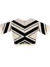 Karen Millen Print Black White Top Size XS - photo 2