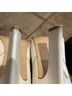 Marc Fisher 100% Leather Solid White Ankle Boots Size 7 1/2 - photo 11