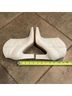Marc Fisher 100% Leather Solid White Ankle Boots Size 7 1/2 - photo 6