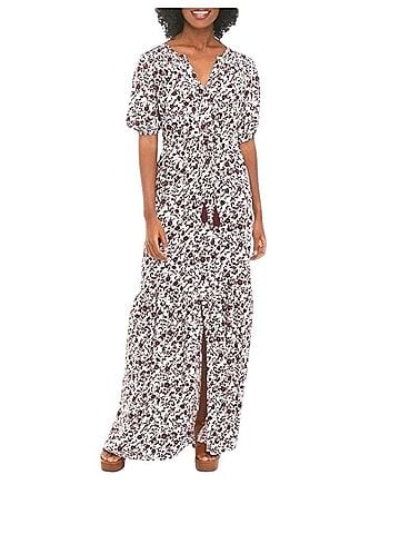 wonderly Wonderly Peasant Boho Maxidress  Casual Dress (view 1)