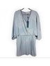 Halston Heritage 100% Polyester 100% Polyester Print Gray Cocktail Dress Size 8 - photo 5