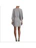 Halston Heritage 100% Polyester 100% Polyester Print Gray Cocktail Dress Size 8 - photo 4