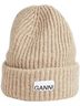 Ganni Brown Beanie One size - photo 4