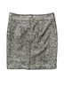 Cache 100% Polyester 96% Polyester 4% Spandex Silver Formal Skirt Size 2 - photo 2
