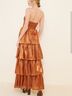Lulus 100% Polyester 100% Polyester Solid Multi Color Casual Dress Size M - photo 5
