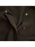 A.L.C. 100% Silk Solid Black Long Sleeve Blouse Size 4 - photo 8