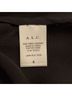 A.L.C. 100% Silk Solid Black Long Sleeve Blouse Size 4 - photo 10