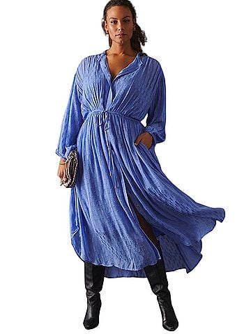 Anthropologie Allene Shimmer Casual Dress (view 1)
