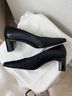 Stuart Weitzman 100% Leather Solid Black Heels Size 9 - photo 8