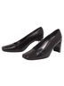 Stuart Weitzman 100% Leather Solid Black Heels Size 9 - photo 1