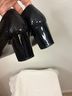 Stuart Weitzman 100% Leather Solid Black Heels Size 9 - photo 9