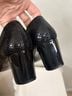 Stuart Weitzman 100% Leather Solid Black Heels Size 9 - photo 5