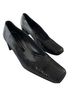 Stuart Weitzman 100% Leather Solid Black Heels Size 9 - photo 2