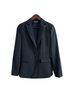 Central Park West 100% Polyester Solid Green Blazer Size S - photo 1