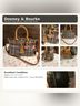 Dooney & Bourke Plaid Multi Color Satchel One size - photo 4