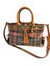 Dooney & Bourke Plaid Multi Color Satchel One size - photo 1
