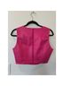 Avec Les Filles 100% Polyester Pink Tank Top Size M - photo 4