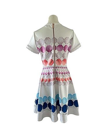 Ted Baker London Myley Marina Mosaic Casual Dress (view 2)