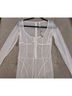 SKIMS Solid White Jumpsuit Size XL - photo 4