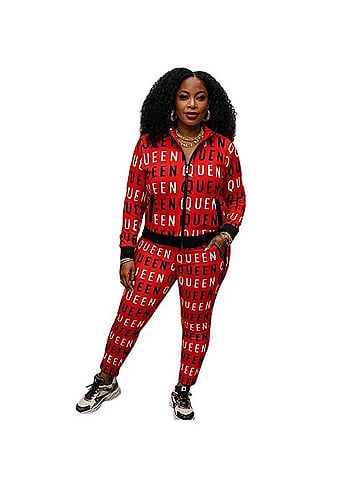 Sassy Urban Luxury Queen Jogger Set Jumpsuit (view 1)