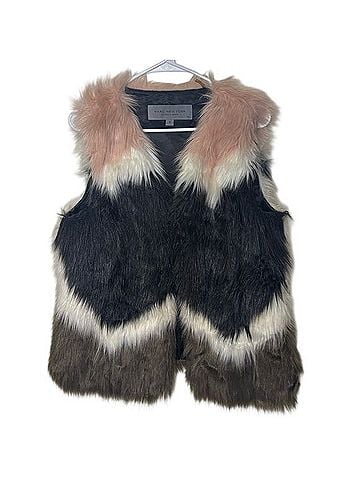 Marc New York Multicolor Faux Fur Vest Faux Fur Vest (view 2)