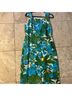 Talbots Floral Blue Green Casual Dress Size 10 - photo 3