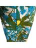 Talbots Floral Blue Green Casual Dress Size 10 - photo 5