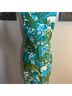 Talbots Floral Blue Green Casual Dress Size 10 - photo 11