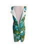 Talbots Floral Blue Green Casual Dress Size 10 - photo 2
