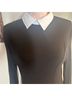 Homeyee Black White Casual Dress Size 8 - photo 5
