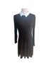 Homeyee Black White Casual Dress Size 8 - photo 4