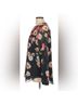 CAbi 100% Polyester Floral Black Pink Long Sleeve T-Shirt Size L - photo 4