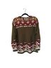 Chaus Sport 100% Cotton Graphic Green Red Pullover Sweater Size M - photo 2