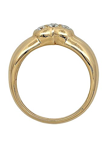 Tiffany & Co. Tiffany & Co. Friendship Heart Pavé Ring, Diamond Approx. 18K Yellow Gold (4.0g), Women's (view 2)
