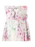 Greta 100% Polyester Floral Pink White Casual Dress Size L - photo 3