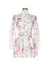 Greta 100% Polyester Floral Pink White Casual Dress Size L - photo 1