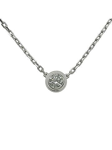 Cartier Cartier Damour Large Necklace B7215400 18KWG 3.0g White Gold LM Women's (view 1)
