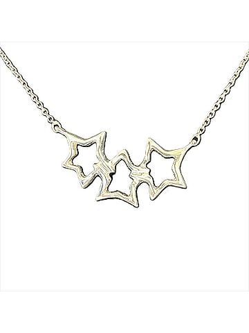 Tiffany & Co. Tiffany & Co. Triple Star Necklace, SV925, 2.6g, Silver, Women's. (view 1)