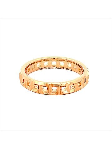 Tiffany & Co. Tiffany & Co. True Narrow Ring, approximately 18KPG (pink gold), 3.1g, women's ring. (view 2)