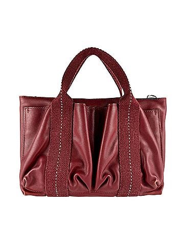 Hermès Hermes Caravan Horizontal PM Handbag, Veau Delma, Dark Red, Men's/Women's, Z9957 (view 1)