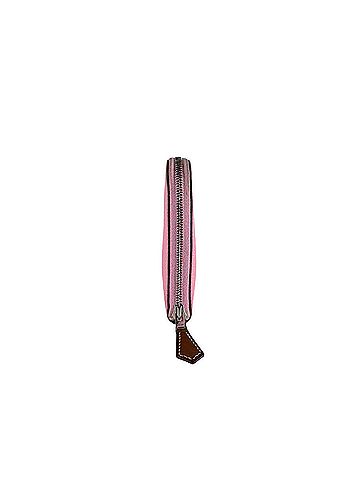Hermès Hermes HERMES Round Zipper Long Wallet Azap Silk In Veau Epsom Pink Women's z9951 (view 2)